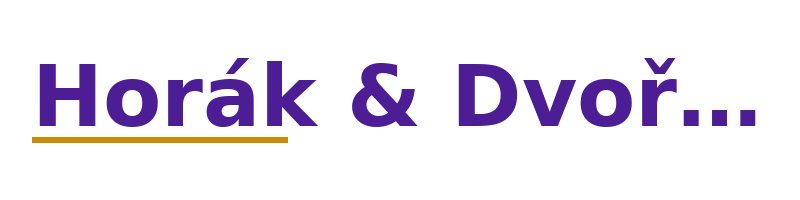 Horák & Dvořák logo